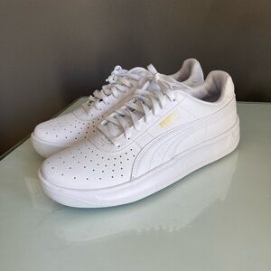 Puma GV Special White Leather Sneakers NWOT